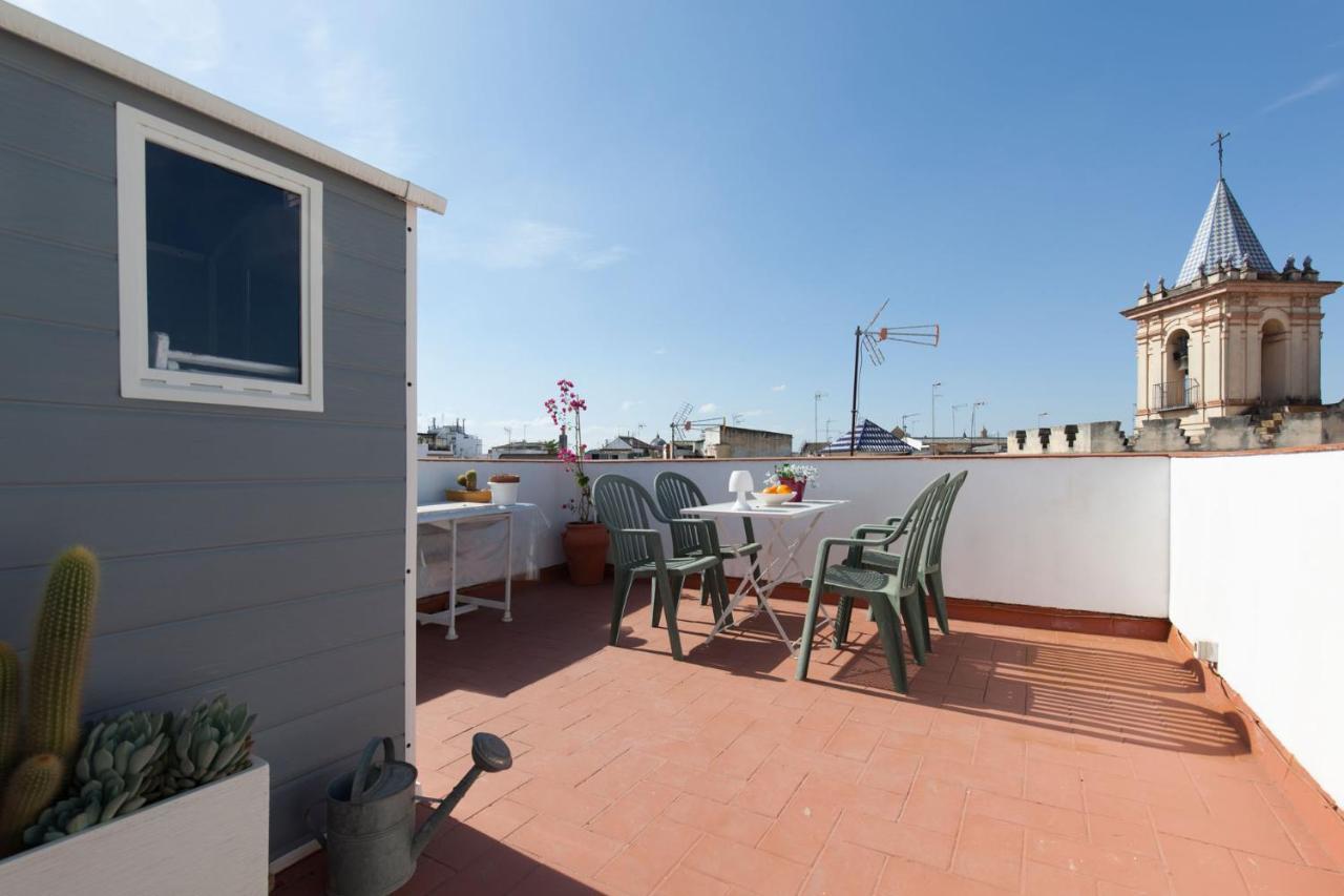 Espectacular Apartamento Con Terraza Privada Parking Sevilla Exterior foto
